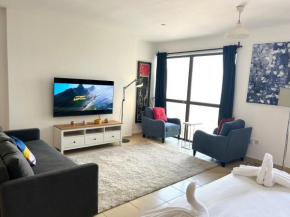 Breathtaking Sea and Palm View Spacious Studio with Vibrant Vibes in JBR By SWEET HOMES